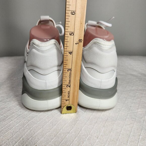 Ecco Womens Size 41 10-10.5 Silver White Elo Comfort Athletic Shoes Sneakers 358 - Picture 9 of 9